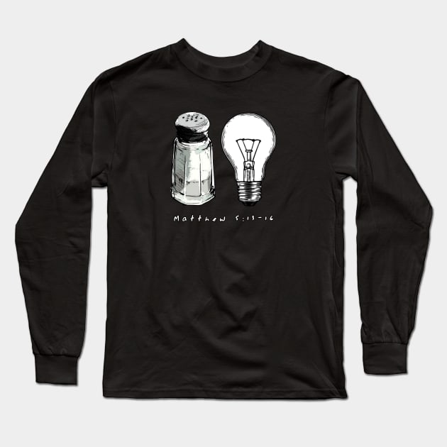 Salt and Light Long Sleeve T-Shirt by timlewis